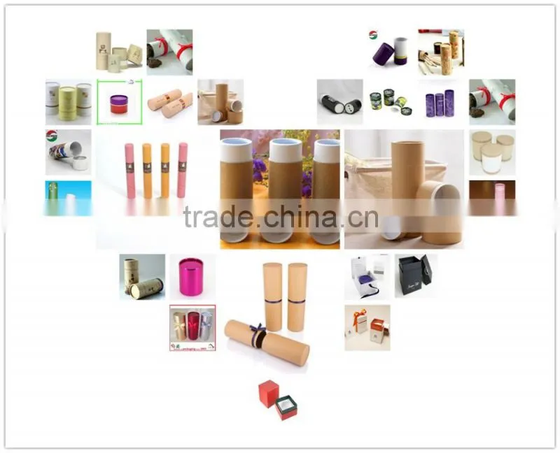 Elaborate paper cardboard tube cardboard packaging tube