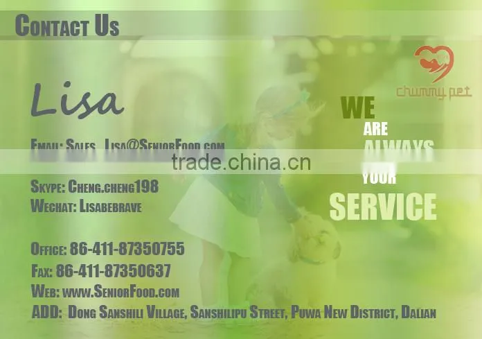 Total Quality Controled canned food for pets