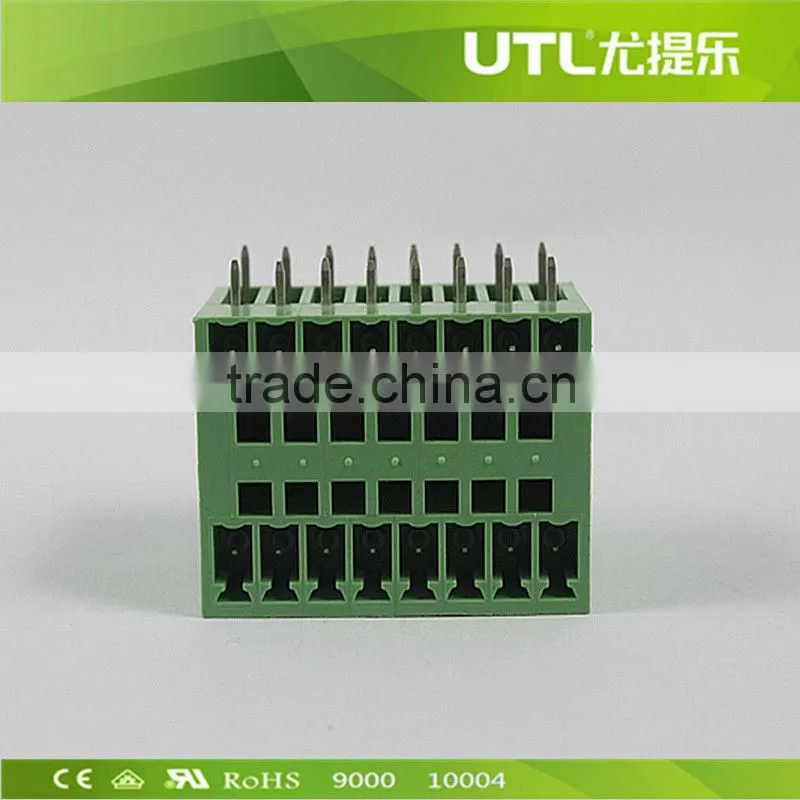 New UTL MA2.5/HF5.0 European Plastic Terminal Block Connector