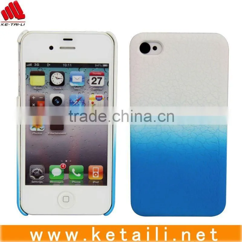 2015 new stylish cover for hard iphone case, graduated colors