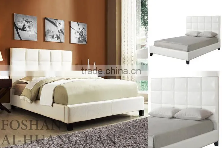 alibaba foshan new product europe style design leather bed price