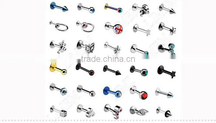 Stainless steel tongue ring sex toy hot sell body jewelry