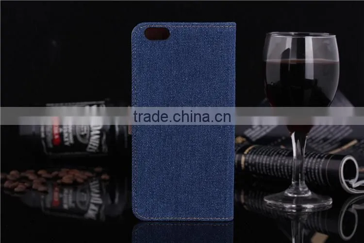 The latest popular style cowboy grain mobile phone case for iphone 6