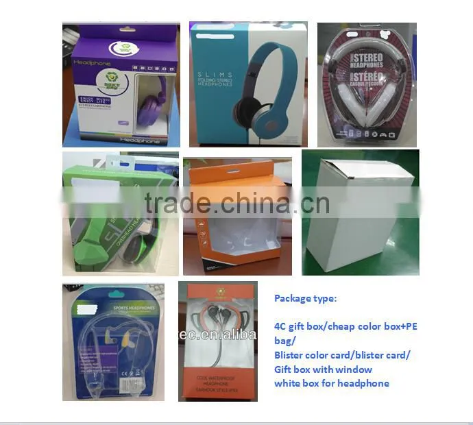 2015 hot newest style on-ear high quality headphone noice cancelling headphone
