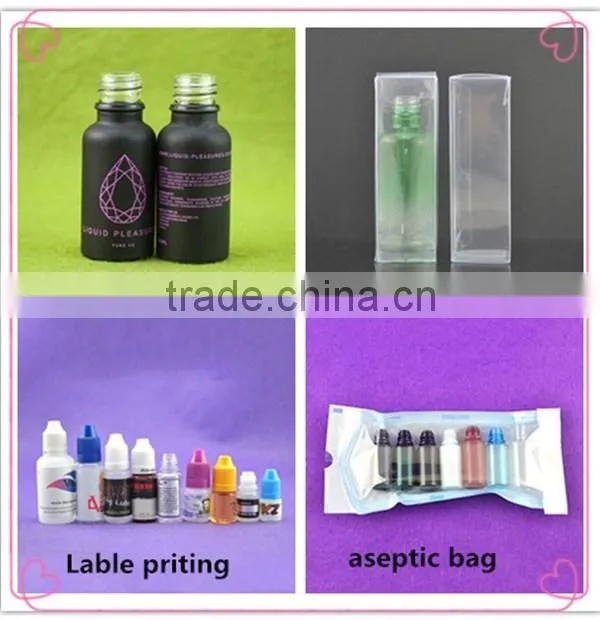 30ml glass dropper bottle 1oz e liquid porcelain white glass bottles with packaging paper tube