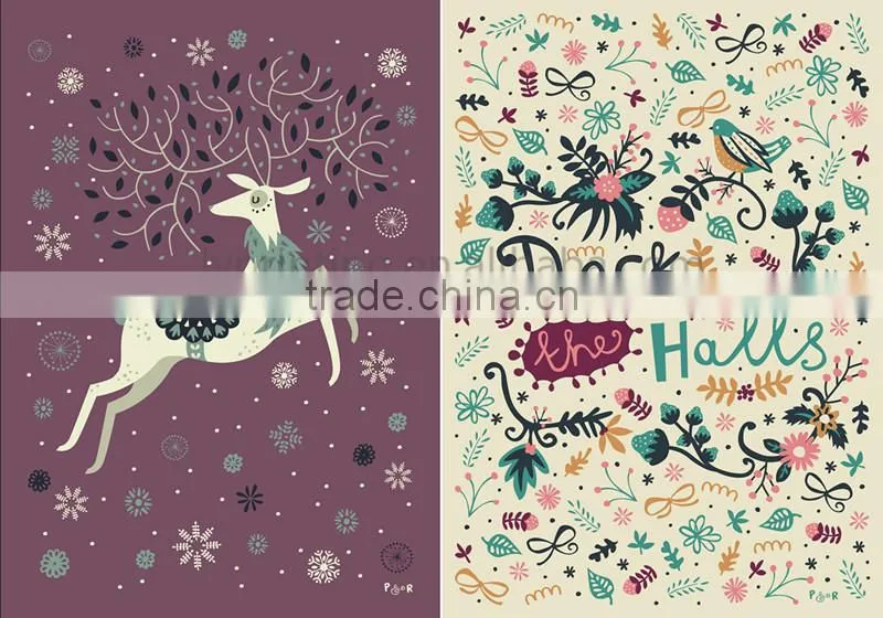 Festivals greeting card, happy birthday greeting card printing