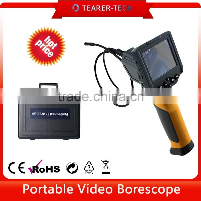 China supplier HT-660 Flexible waterproof video borescope snake camera