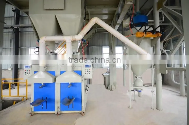 semi automatic bentonite bulk bag weight filling machine