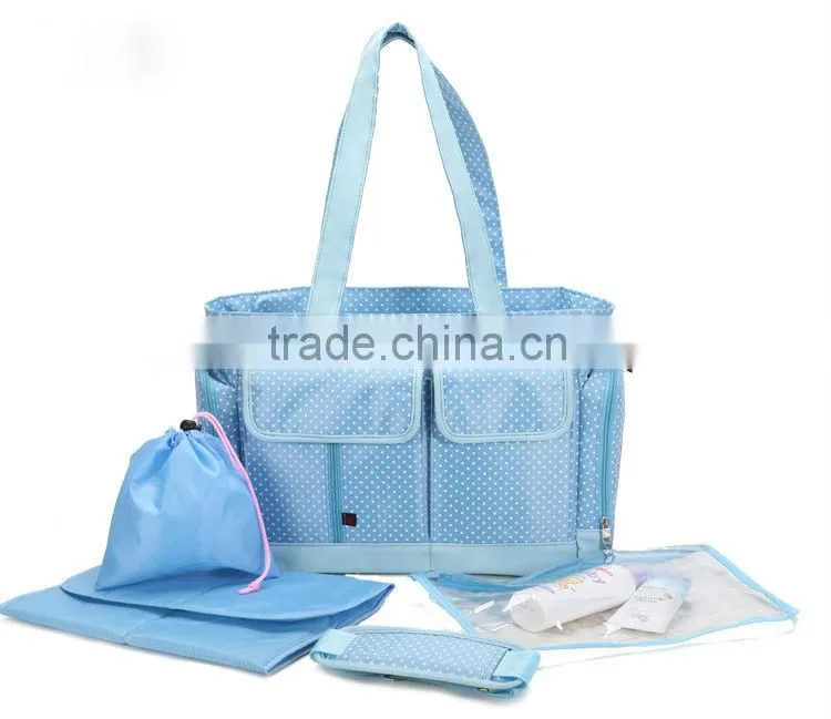 Hot sale diaper bag baby nappy changing bag