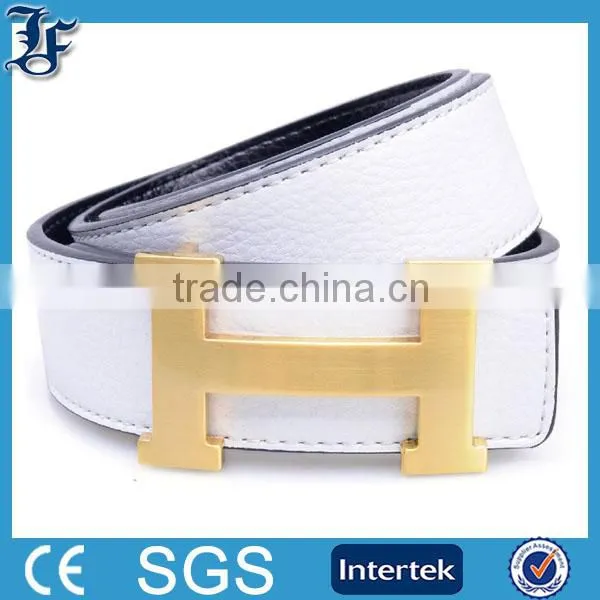 2014 New Leather Belt & Leopard Rhinestone Buckle for Mens