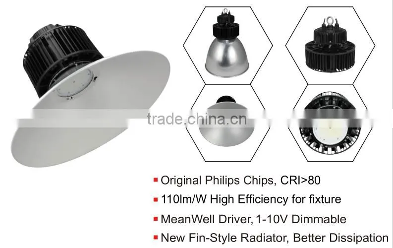 alibaba golden supplier Newest 150w led high bay light