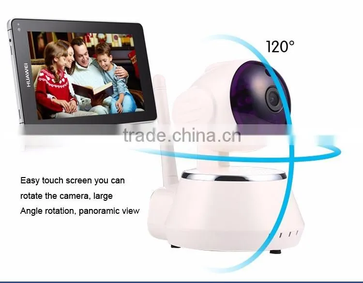 Wireless HD Onvif 1.0 megapixel Wifi P2P ip camera smart home system
