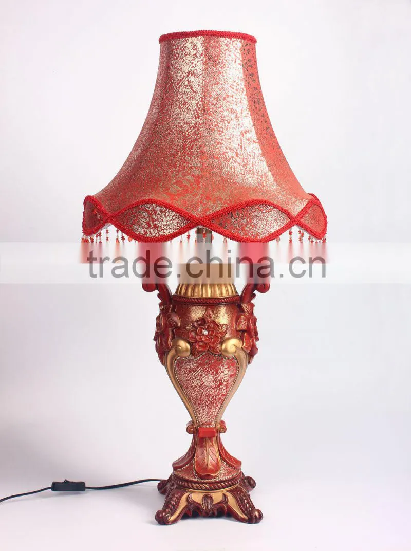 Table lamp home decoration Reading table lamp Resin & art crafts table lamp
