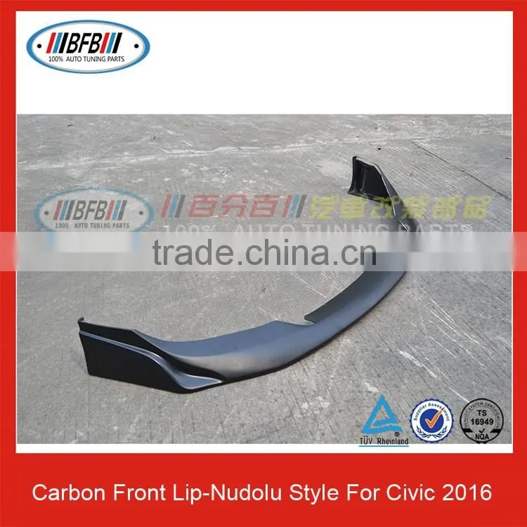 For Civic 2016 Carbon Fiber Front Fenders OEM Style Side Vents Replacement Side Fenders