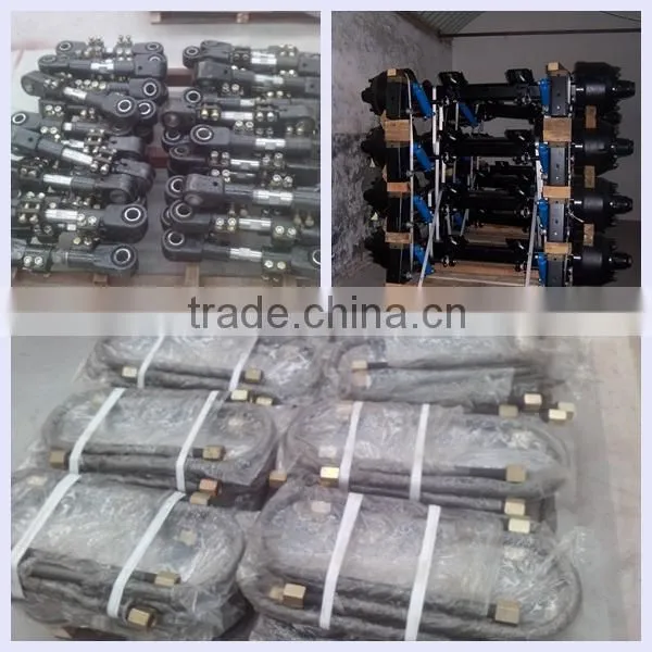 Integral axles beam for trailer axles assembly,Truck trailer axles