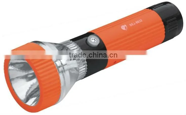 1+4 LED Plastic Rechargeable Flashlight