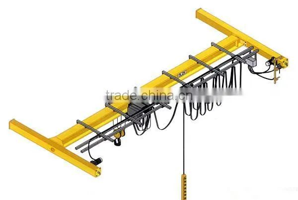 5 ton single girder european bridge crane