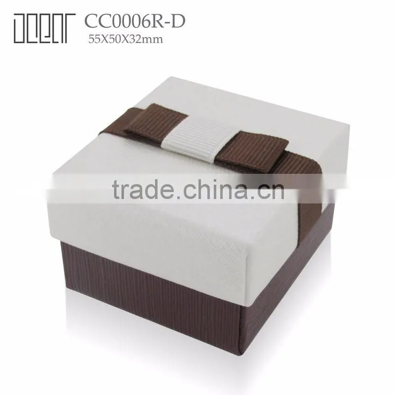 custom fancy gift paper jewelry box cheap