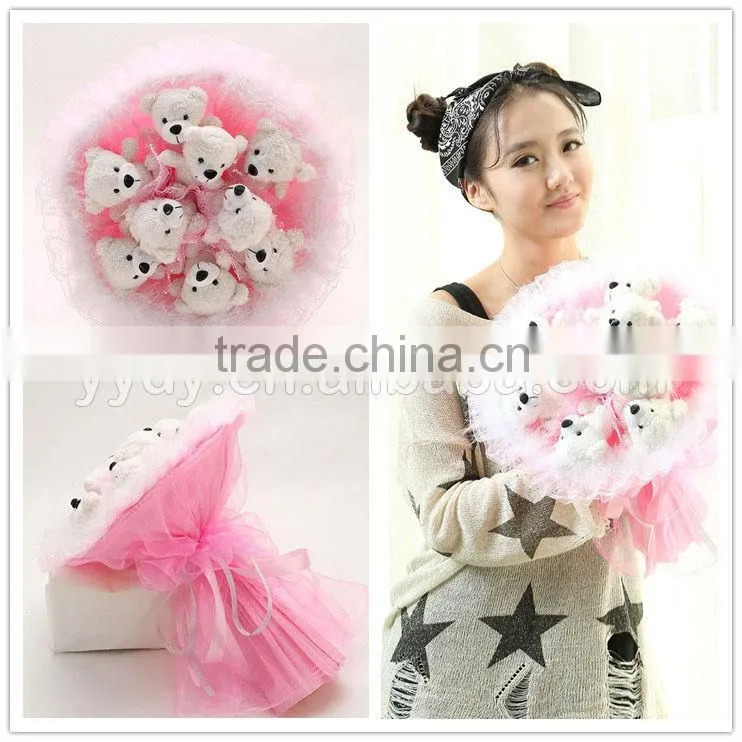 Best Selling Valentine Bear Flowers