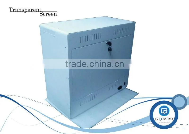 21.5" inch Transparent screens ad displays for retail and sales promotion fairs events sales