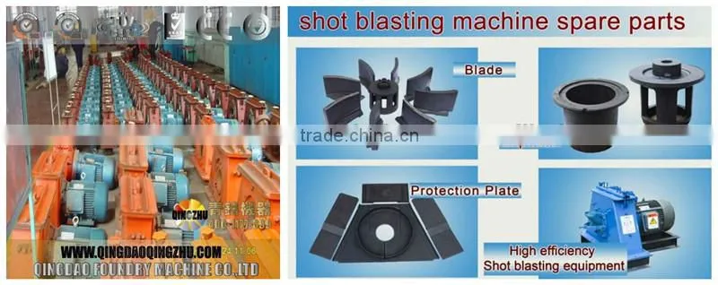 Steel Plate Shot Blasting And Painting Machine
