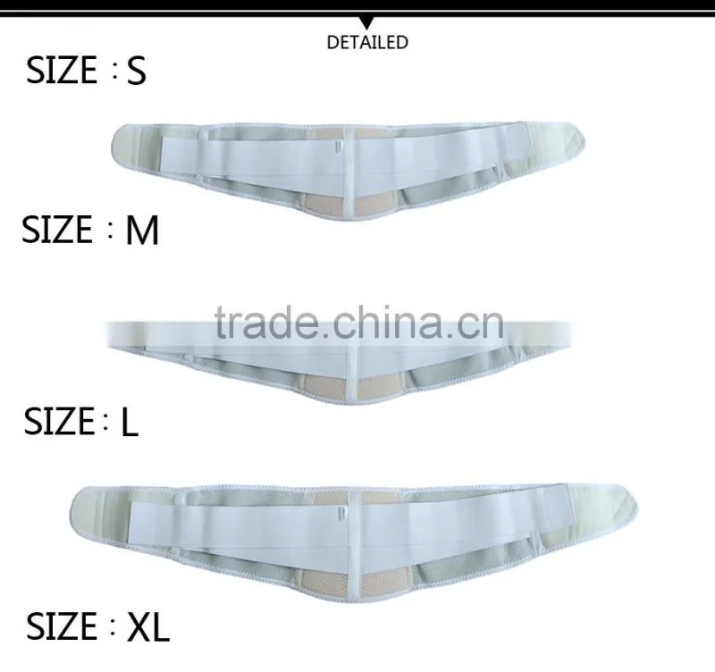 Breathable lumbar support with strengthen belt,Medical back support