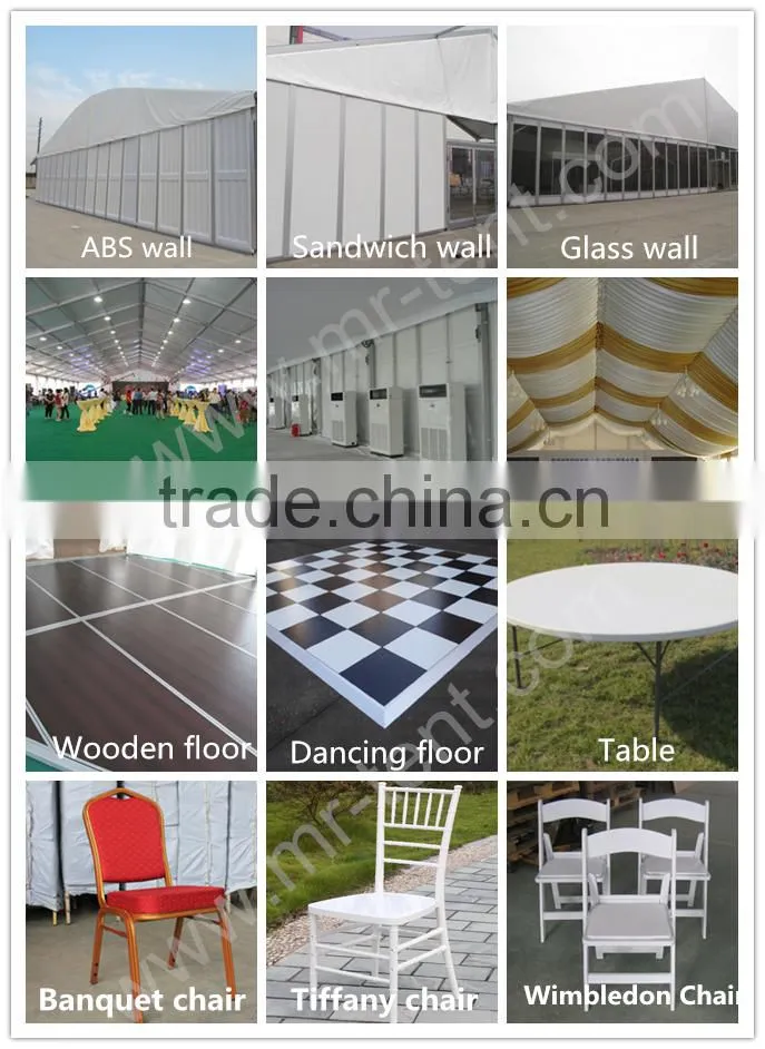 big outdoor warehouse tent