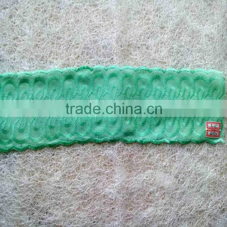 Hot sale cotton chemical lace trimming lace for lady dress