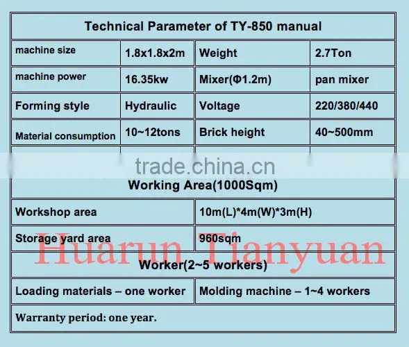 high pressure concrete paver tiles brick making machine