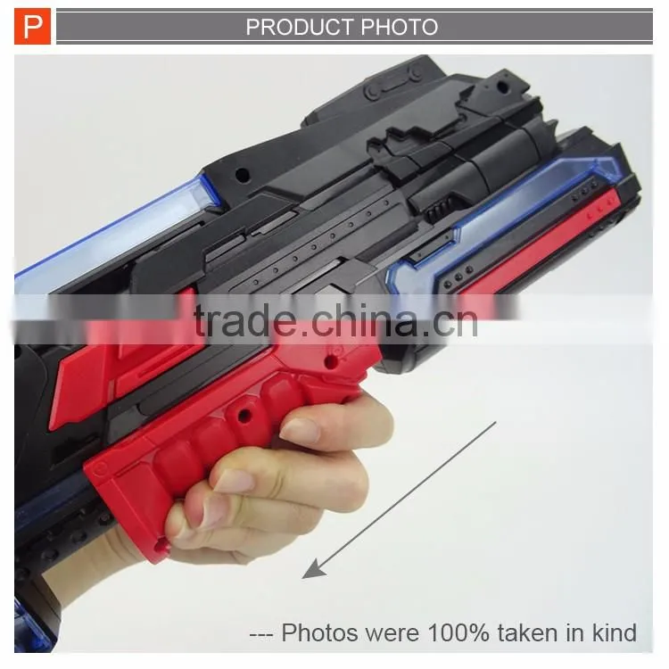 Crazy design battery operated air soft bbs gun toy with light and sound