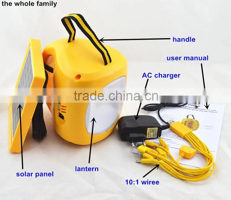 Singapore, 2in1,Handheld Solar Mobile Charger,Solar Charger&Lighting integrated,solar power camping light with radio,MP3,SD