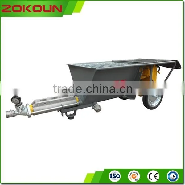Widely Range Mix Plaster water mortar pump