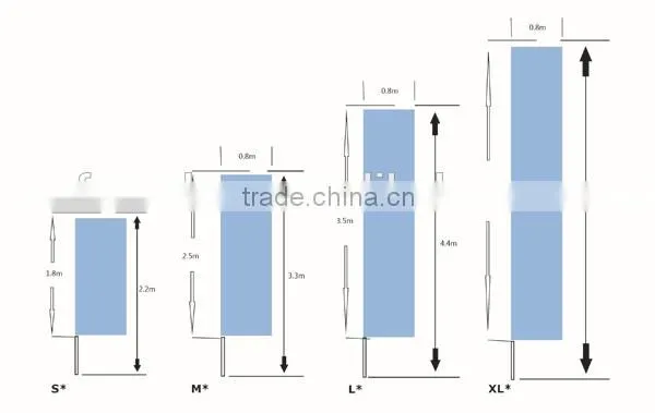 Portable Strong Outdoor Telescopic Flag Pole