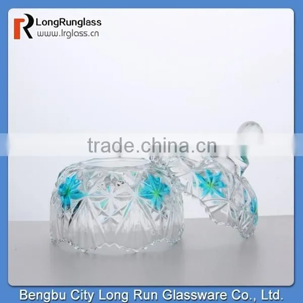LongRun homeuse glassware flowever candy box wholesale
