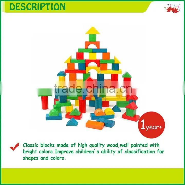 Girl Play Toy Wood Pallet Blocks