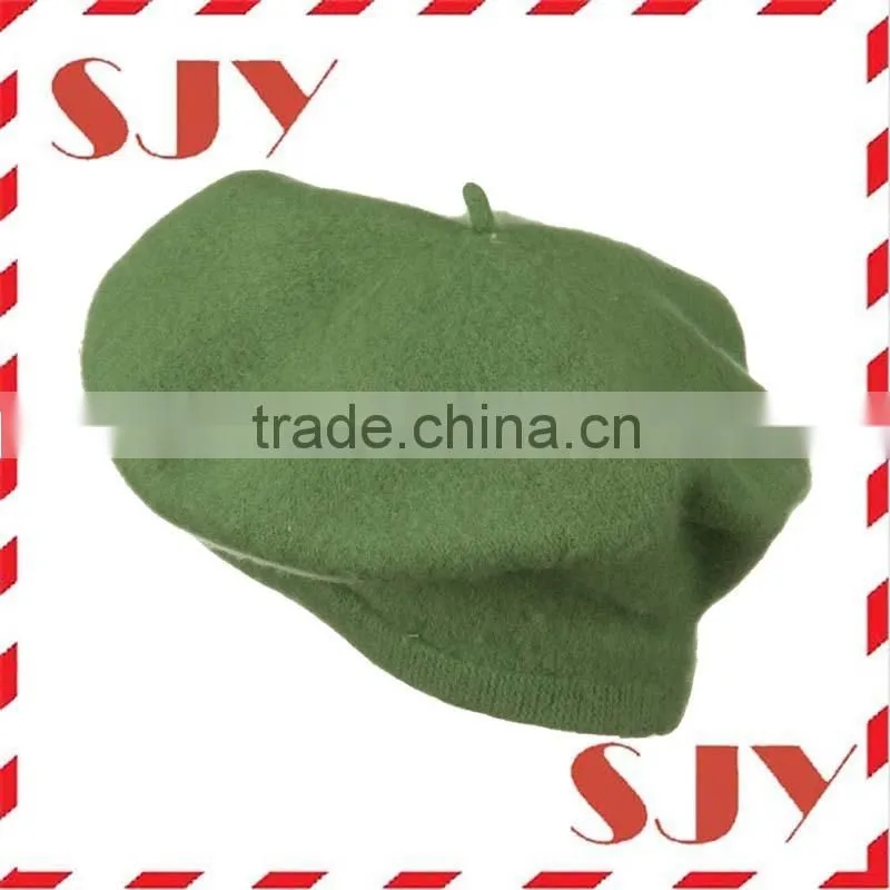 Many Color optional Woolen custom french beret hat