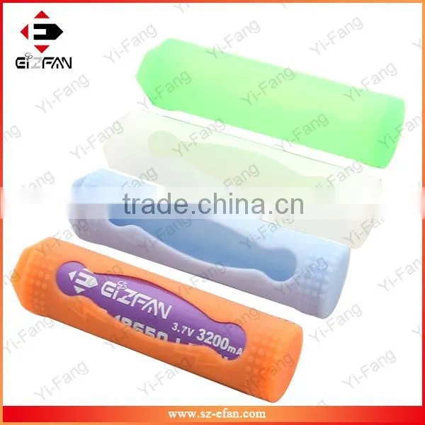 New High quality Silicone 18650 battery protection case