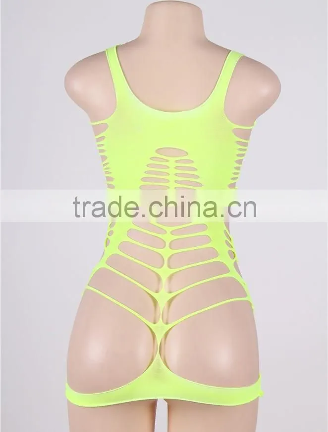 Ready stock accept paypal hollow out flirty tube chemise sexy lingerie royal blue babydolls