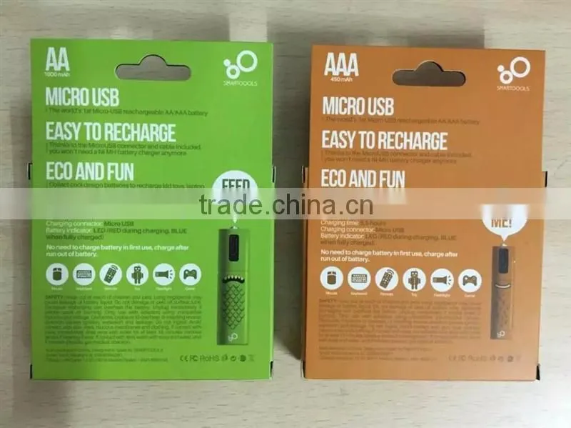 Eco-Frindly Micro USB battery manufacturer battery for battery usb made in China