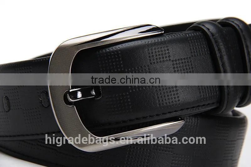 man fashionable cheap strong genuine leather belt men