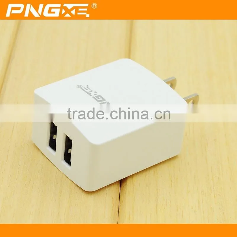 Wholesale high quality 5V2.1A fast charging mobile cell phone charger