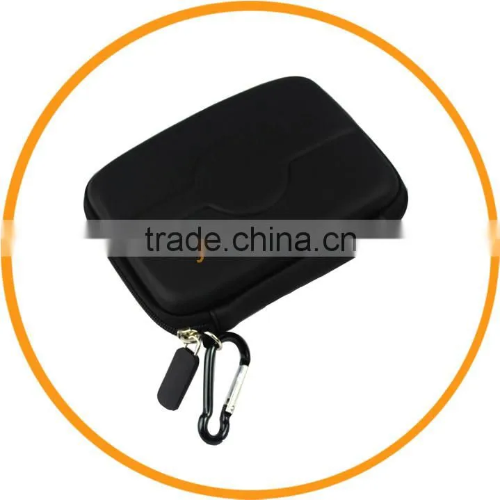Black EVA PU GPS Carry Case Bag for 4.3' 4.5' Inch GPS Hard Case for Kodak Zi6 Zi8 from dailyetech