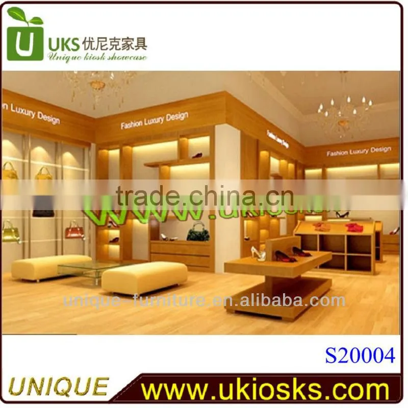 L shape shoe kiosk&shoe display showcase
