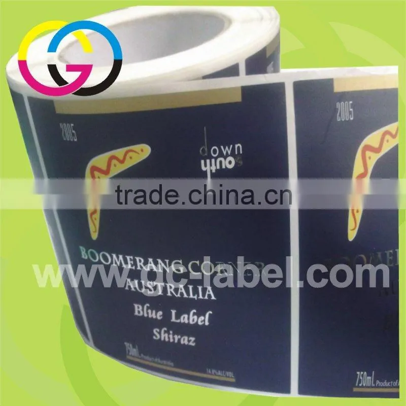 roll adhesive label printing machine