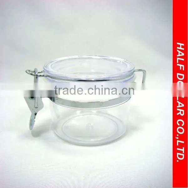 Household Plastic Canister with lid