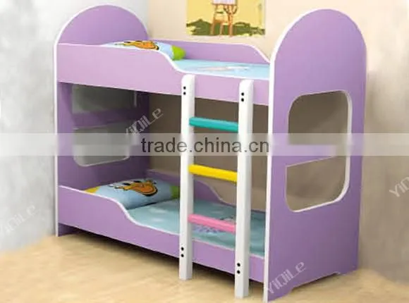 Wholesale Foldable high quality cheap price plastic bed for kids in kindergarten