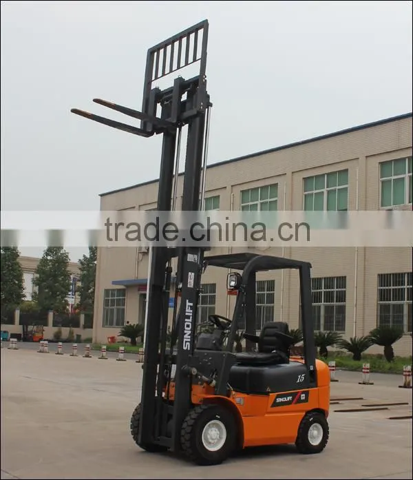 2015 SINOLIFT CPCD15-W 1.5 Tonne Japanese Isuzu Engine Powered Forklifts