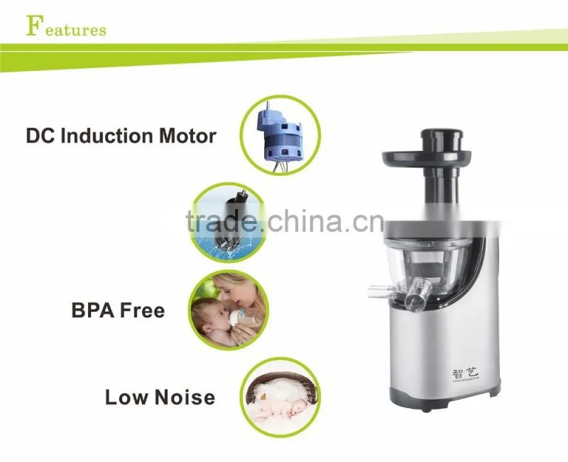 new design high quality good slow juicer extractor slow speed juicer with CB CE GS ROHS LFGB
