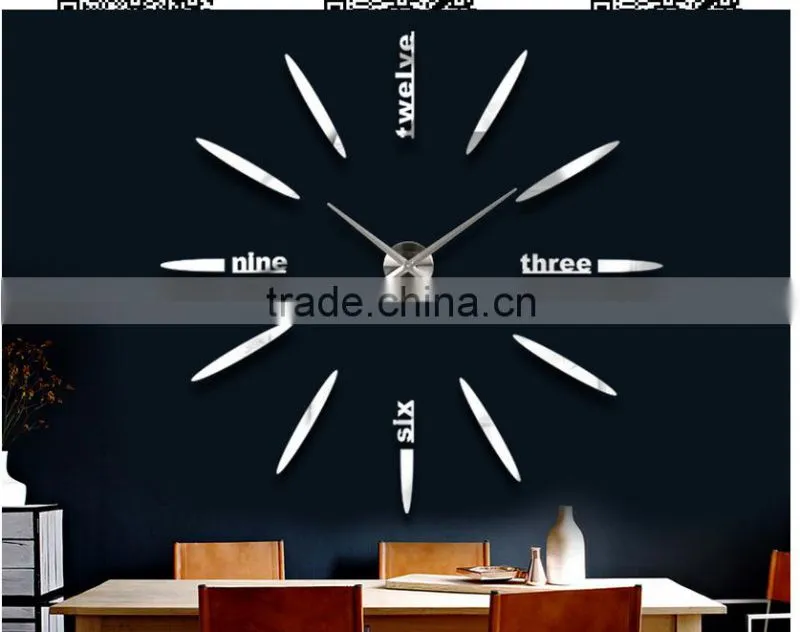 Factory price Favorites Compare Wall Sticker Clocks