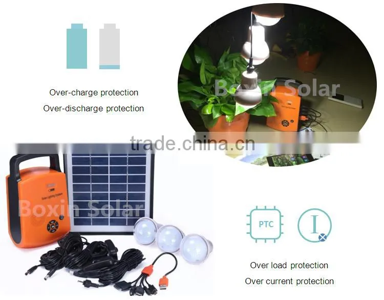 Best price and good quality portable solar system kit controller solar panel 10w